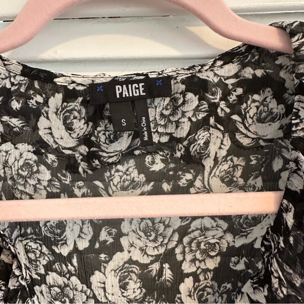Paige Ruffle Blouse Small - Picture 3 of 3